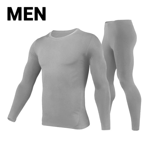 Herobiker Men's Fleece Lined Thermal Underwear Set Motorcycle Skiing Base Layer Winter Warm Long