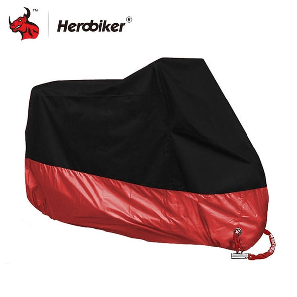 HEROBIKER Motorcycle Cover Bike All Season Waterproof Dustproof