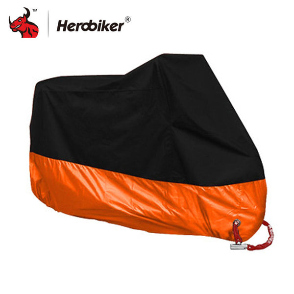 HEROBIKER Motorcycle Cover Bike All Season Waterproof Dustproof