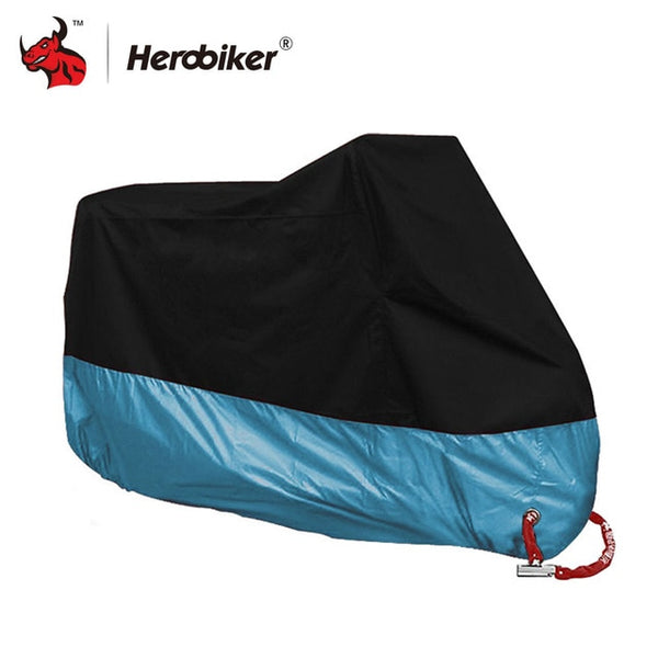 HEROBIKER Motorcycle Cover Bike All Season Waterproof Dustproof