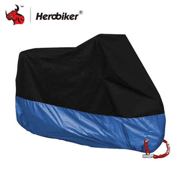 HEROBIKER Motorcycle Cover Bike All Season Waterproof Dustproof