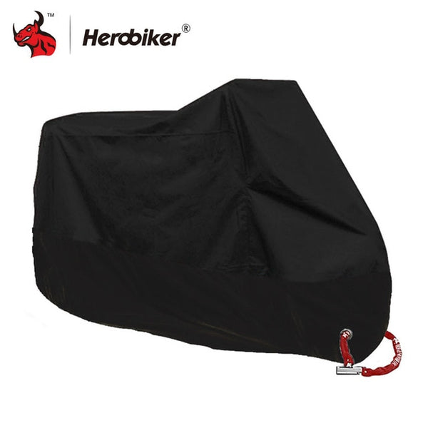 HEROBIKER Motorcycle Cover Bike All Season Waterproof Dustproof