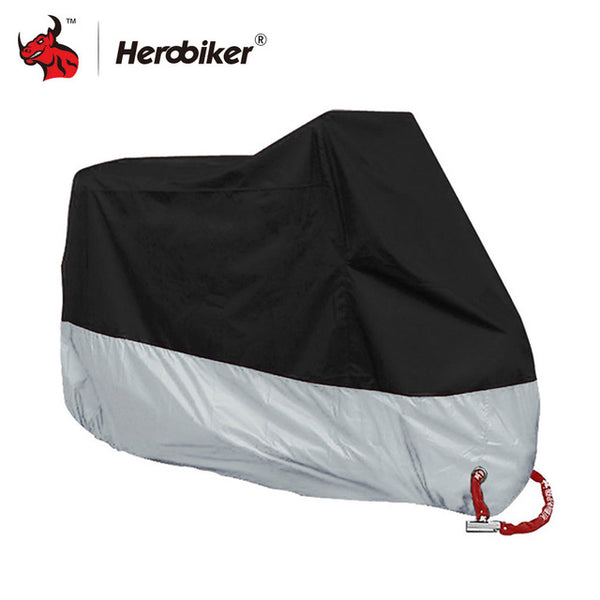 HEROBIKER Motorcycle Cover Bike All Season Waterproof Dustproof