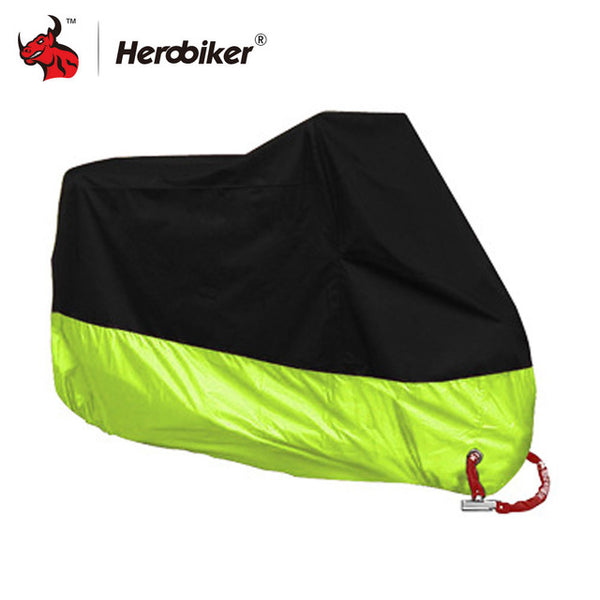 HEROBIKER Motorcycle Cover Bike All Season Waterproof Dustproof