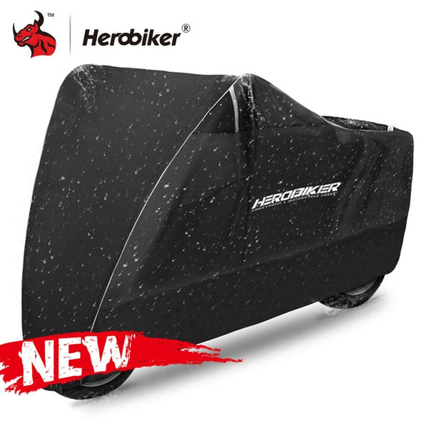 HEROBIKER Motorcycle Cover Bike All Season Waterproof Dustproof