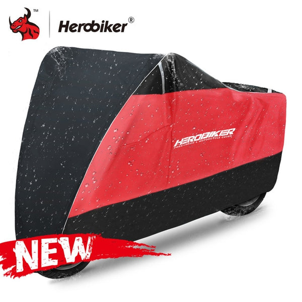 HEROBIKER Motorcycle Cover Bike All Season Waterproof Dustproof