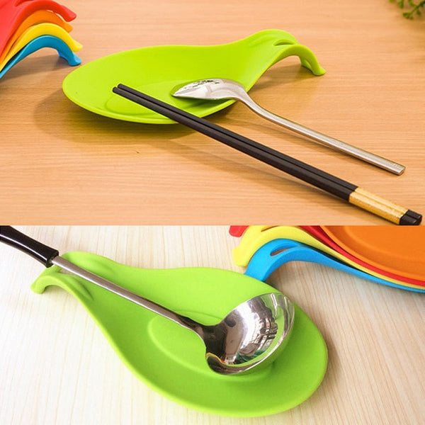 Kitchen Utensil Holder Silicone Spoon