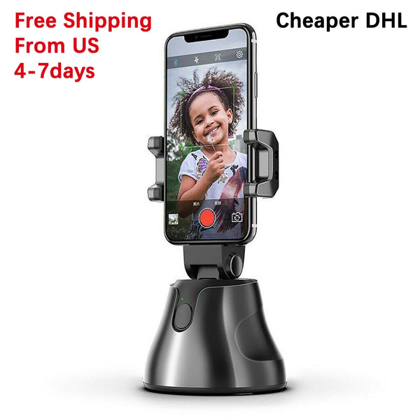 Apai Genie Auto Smart Phone Holder Selfie Shooting Gimbal 360 ° Face Tracking Object Stick Photo vlog Camera Live Video Record