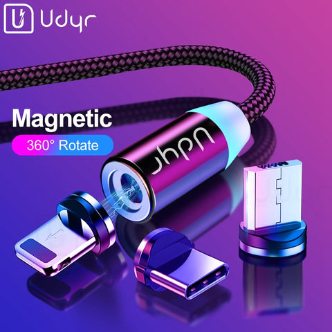 2m Magnetic Micro USB Cable For iPhone Samsung