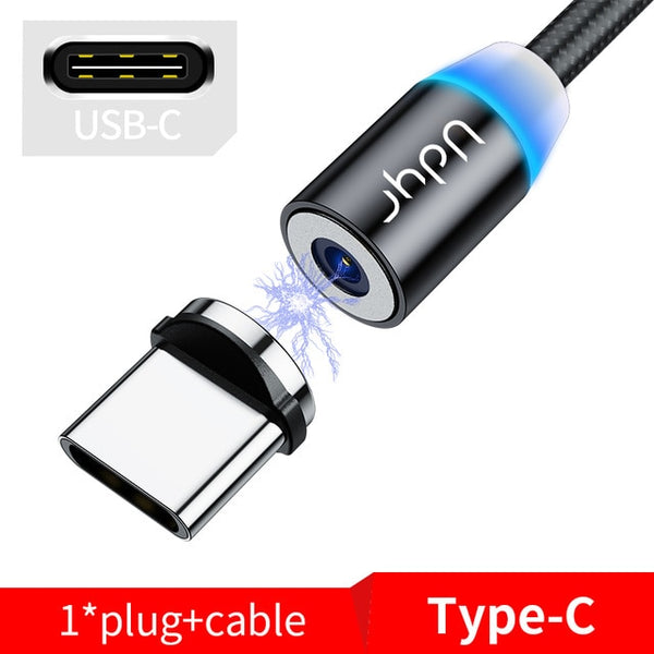 2m Magnetic Micro USB Cable For iPhone Samsung