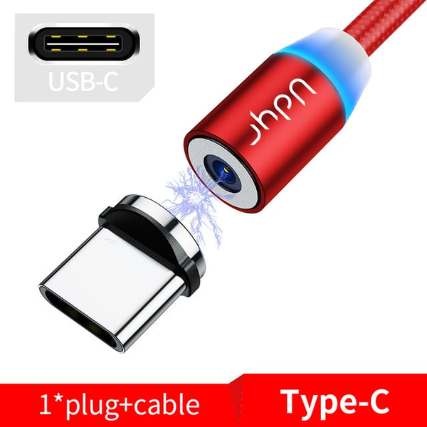 2m Magnetic Micro USB Cable For iPhone Samsung