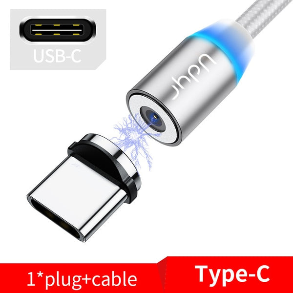 2m Magnetic Micro USB Cable For iPhone Samsung