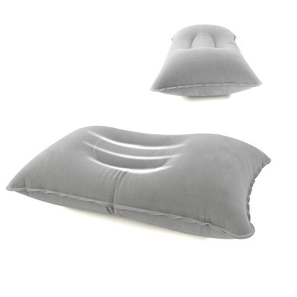 Portable Inflatable Pillow Travel Air Cushion Double Sided