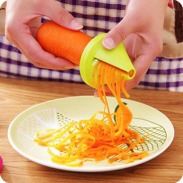 Vegetable Shred Device Spiral Slicer Carrot Radish Cutter