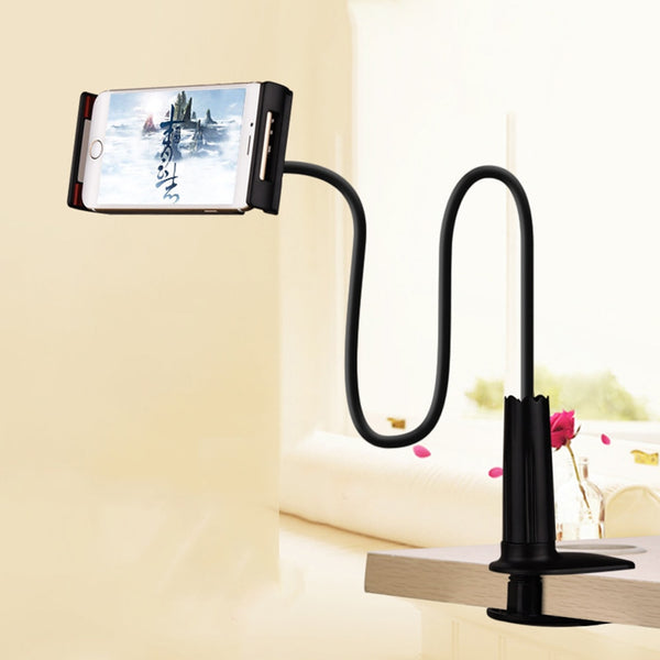 Flexible Tablet Holder 70/100cm Long Arm Bed/Desktop Clip Bracket For iPad Mini Air Tablet Stands Support 3.6 to10.5 inch Tablet
