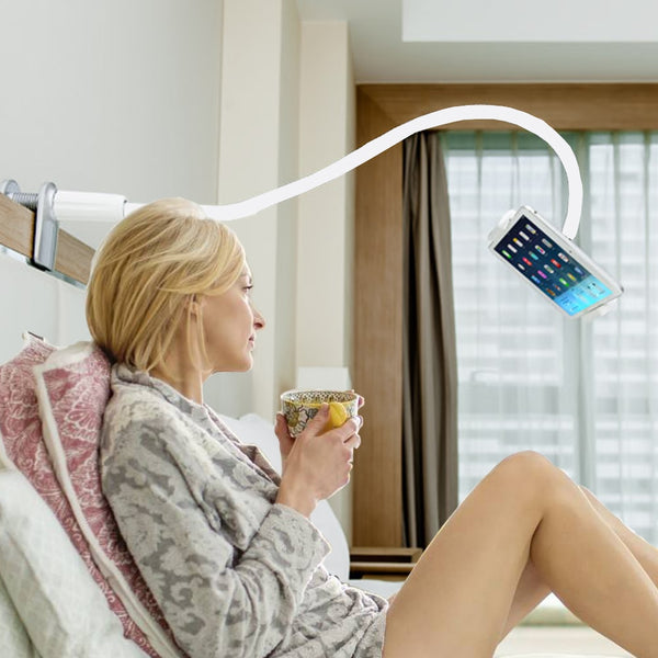 tablet holder for Ipad on bed Flexible Long Arm Tablet stand Holder Desktop desk edge Bed Lazy Bracket, 360 degree Rotating