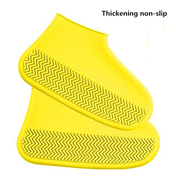 Boots Waterproof Shoe Cover Silicone Material Unisex Shoes Protectors Rain Boots