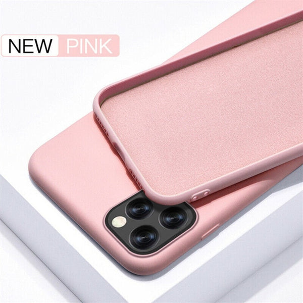 Case For Apple iPhone 11 Pro Max SE 2 2020 6 S 7 8 Plus X XS MAX XR Cute Candy Color Couples Soft Silione Back Cover