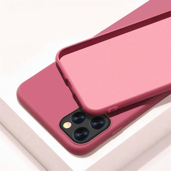 Case For Apple iPhone 11 Pro Max SE 2 2020 6 S 7 8 Plus X XS MAX XR Cute Candy Color Couples Soft Silione Back Cover