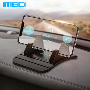 Car Dashboard Non-slip Mat Rubber Mount Phone Holder Pad Mobile Phone Stand Bracket For Samsung  Xiaomi Mobile Holder