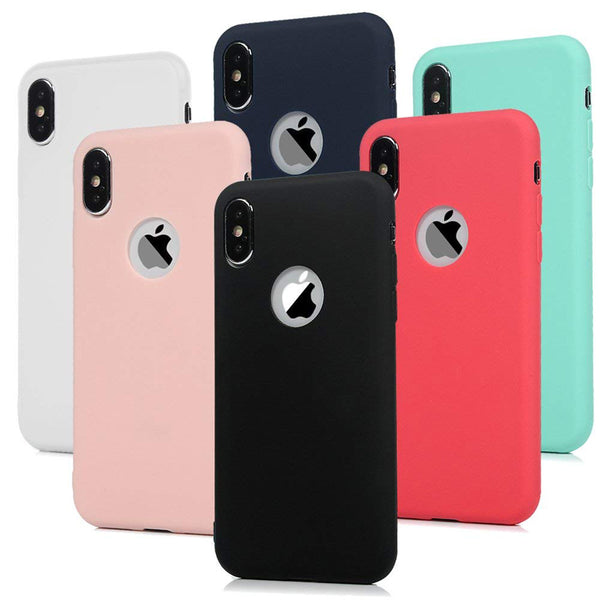 Soft Silicone Candy  Cover For iPhone