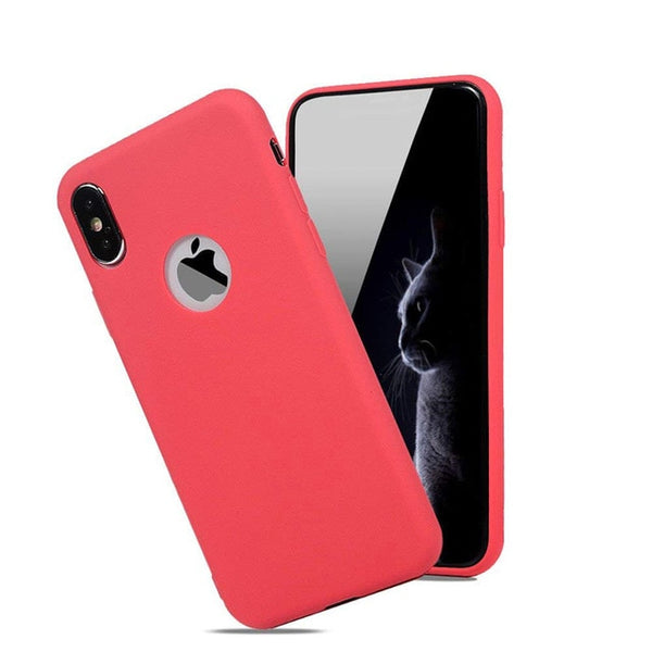 Soft Silicone Candy  Cover For iPhone