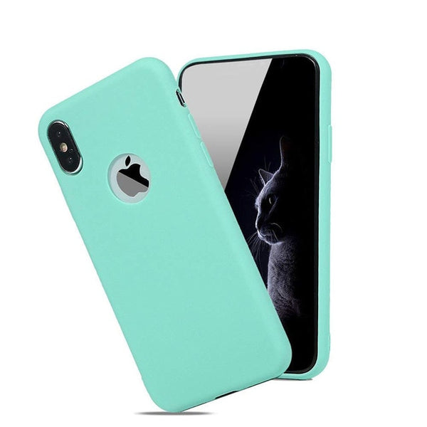 Soft Silicone Candy  Cover For iPhone