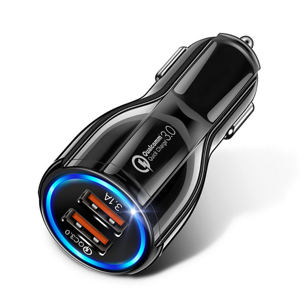 Car USB Charger Quick Charge 4.0 3.0 2.0 3Port  Fast Car Charger for iPhone Samsung