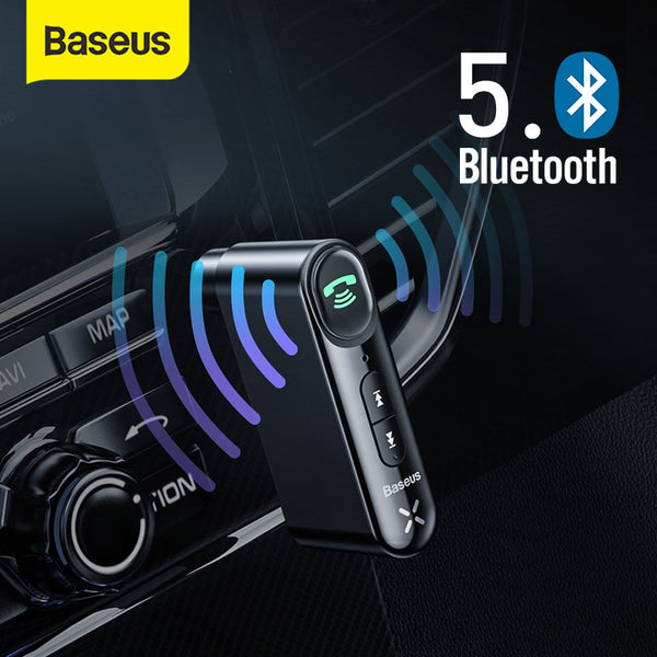 Car Aux Bluetooth 5.0 Adapter Wireless 3.5mm Audio Receiver for Auto Bluetooth Handsfree Car Kit