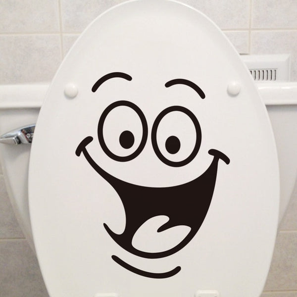 1 Pcs Toilet Bathroom Creative Waterproof stickers