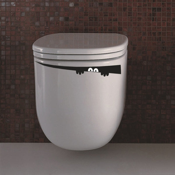 1 Pcs Toilet Bathroom Creative Waterproof stickers