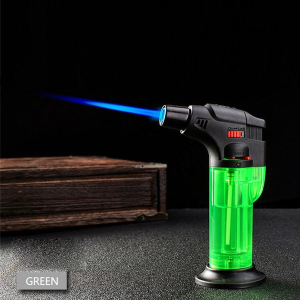 1pc Butane Lighter Torch Refillable Adjustable Flame Lighter