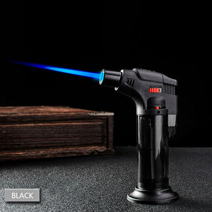 1pc Butane Lighter Torch Refillable Adjustable Flame Lighter