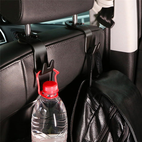 20kg Load-bearing Universal Car Rear Back Seat Hooks Organizer Hanger for Bag Cloth Car Accessories Interior